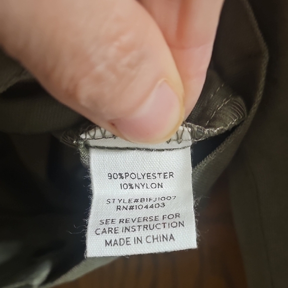 Blu Pepper Soft Olive Utility Jacket - Picture 8 of 9